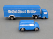 Modellautos 1:90 Schuco Piccolo-Set 2001 Versandhaus Quelle 2-teilig mit OVP
