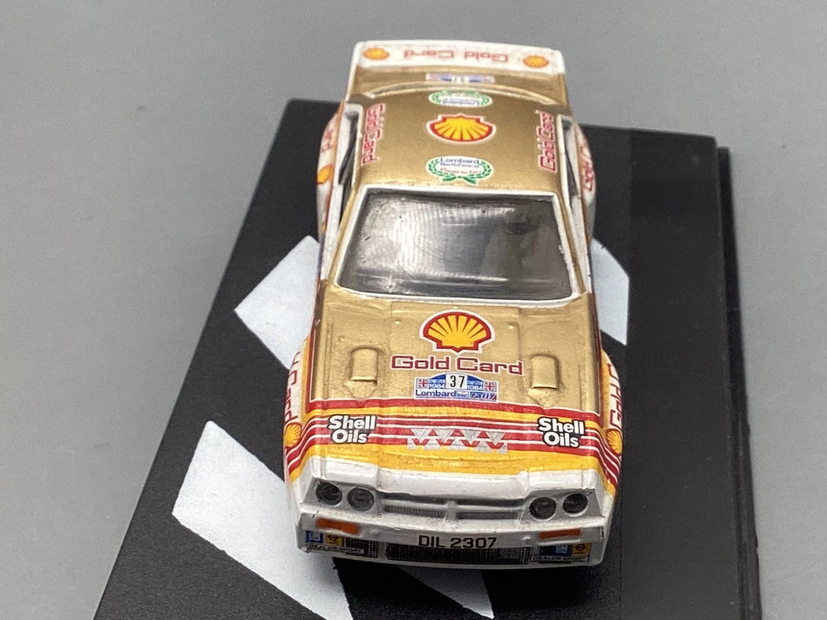 Modellautos 1:43 IXO Opel Manta 400 Rally 1984 Gold Card in Umverpackung