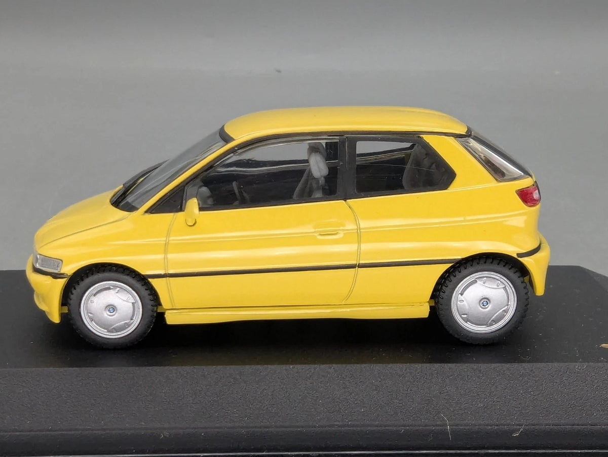 Modellautos 1:43 Minichamps BMW E1 Yellow Gelb Pastellgelb mit OVP