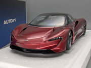 Modellautos 1:18 AUTOart 76087 McLaren Speedtail Volcano Red mit OVP