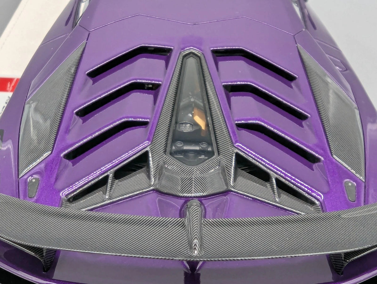 Eidolon Make Up 1:18 Lamborghini Aventador SVJ 2018 Viola Pasifae 23/30 mit OVP