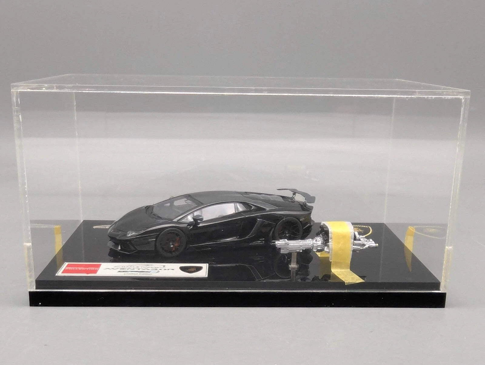 Eidolon Make Up 1:43 Lamborghini Aventador LP760-2 Engine Set Oakley Black OVP