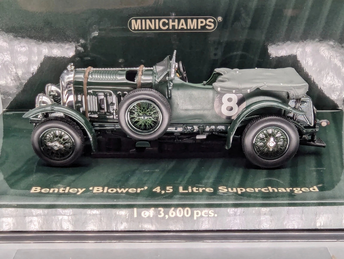Modellautos 1:43 Minichamps Bentley Blower 4,5 Litre Supercharged LM 1930 #8 OVP
