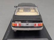 Modellautos 1:43 Minichamps Mercedes Benz 560 SEC 1986 Schwarz mit OVP