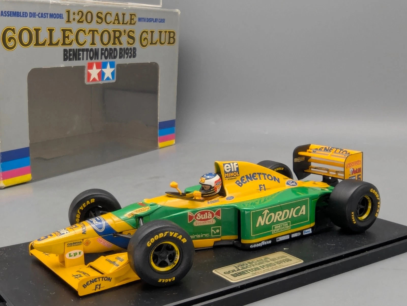Modellautos 1:20 Tamiya Benetton Ford B193B #5 Michael Schumacher mit OVP