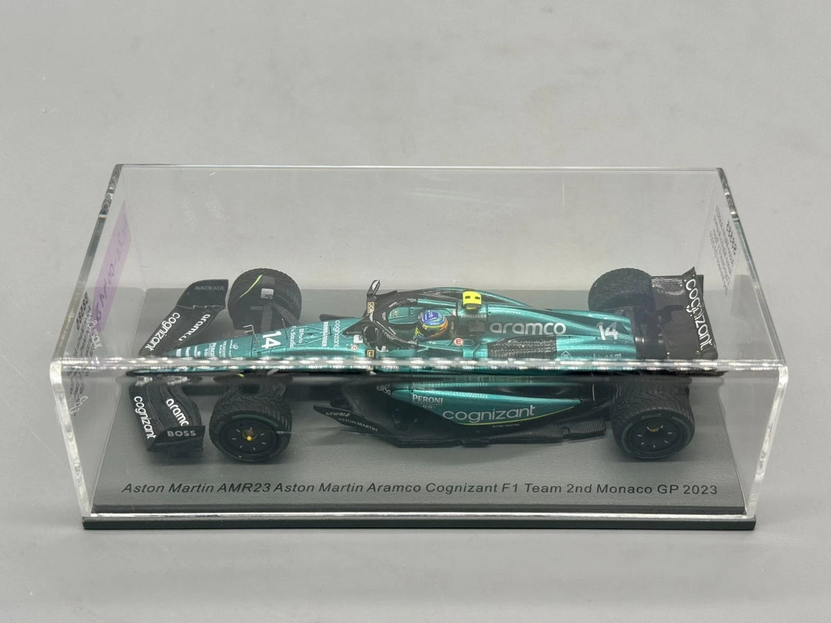 Modellautos 1:43 Spark Aston Martin AMR23 Aramco Cognizant F1 Team GP 2023 + OVP