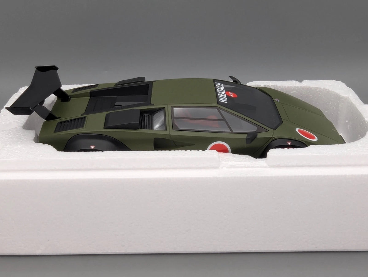 Modellautos 1:18 GT Spirit GT809 Lamborghini K.S Huratach Kaki mit OVP