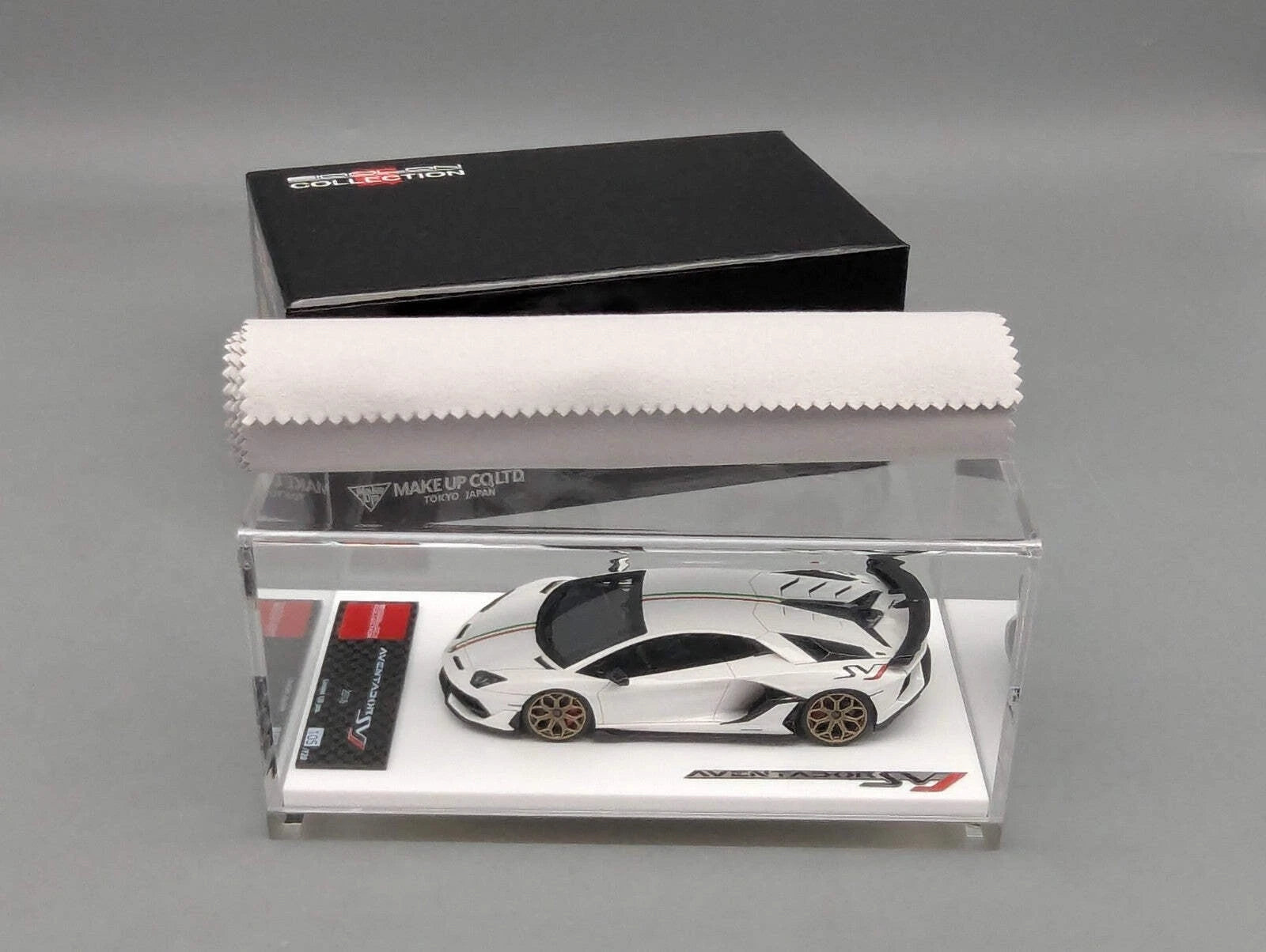 Eidolon Make Up 1:43 Lamborghini Aventador SVJ 2018 Limited 105/120 Weiß OVP