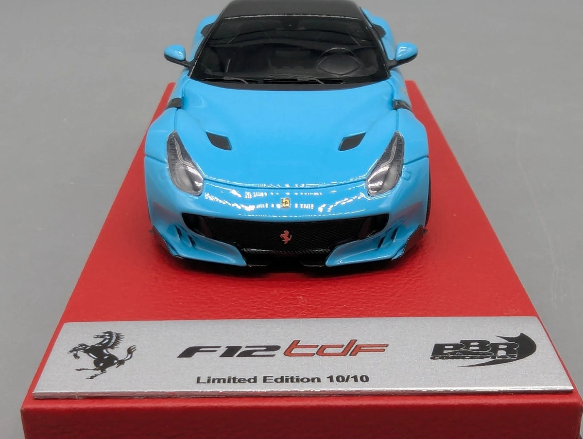 Modellautos 1:43 BBR Concept43 Ferrari F12 TdF Baby Blu Limitiert 10/10 mit OVP