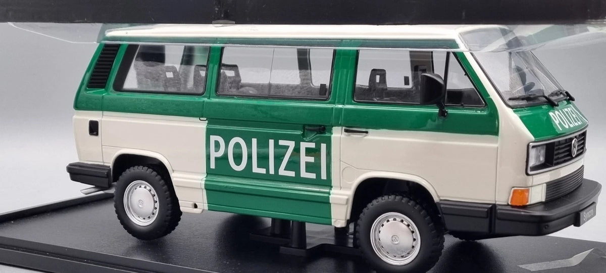 Modellautos 1:18 KK Scale VW Bus T3 Syncro Polizei OVP