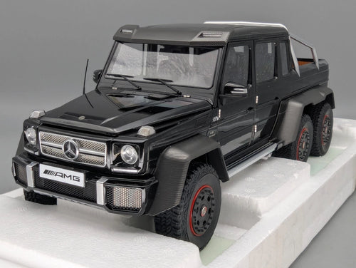 Modellautos 1:18 AUTOart Signature Mercedes Benz G63 AMG 6x6 Gloss Black mit OVP
