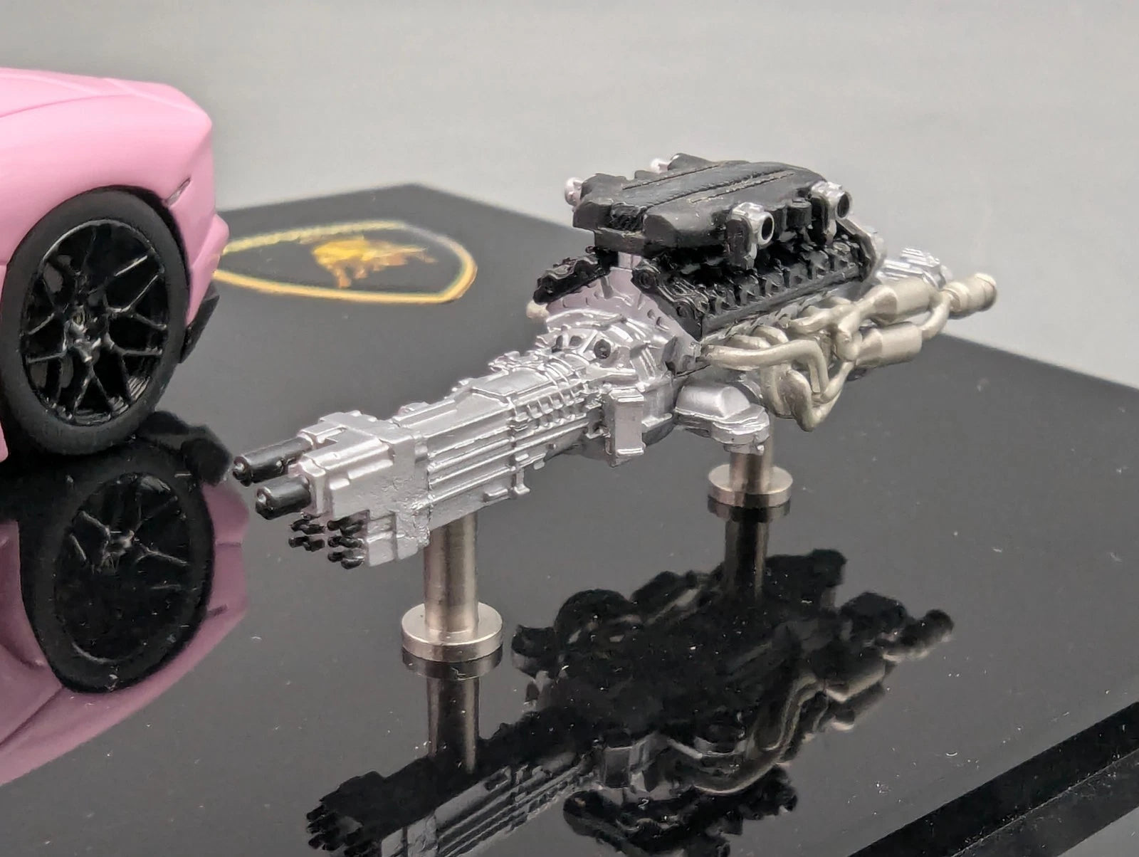 Eidolon Make Up 1:43 Lamborghini Aventador LP700-4 2011 Engine Set 00/10 OVP