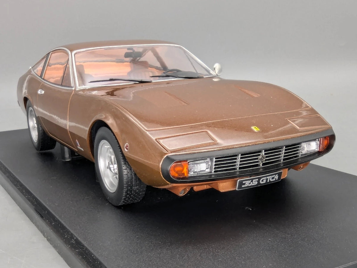 Modellautos 1:18 KK-Scale Ferrari 365 GTC4 1971 Braun Metallic mit OVP