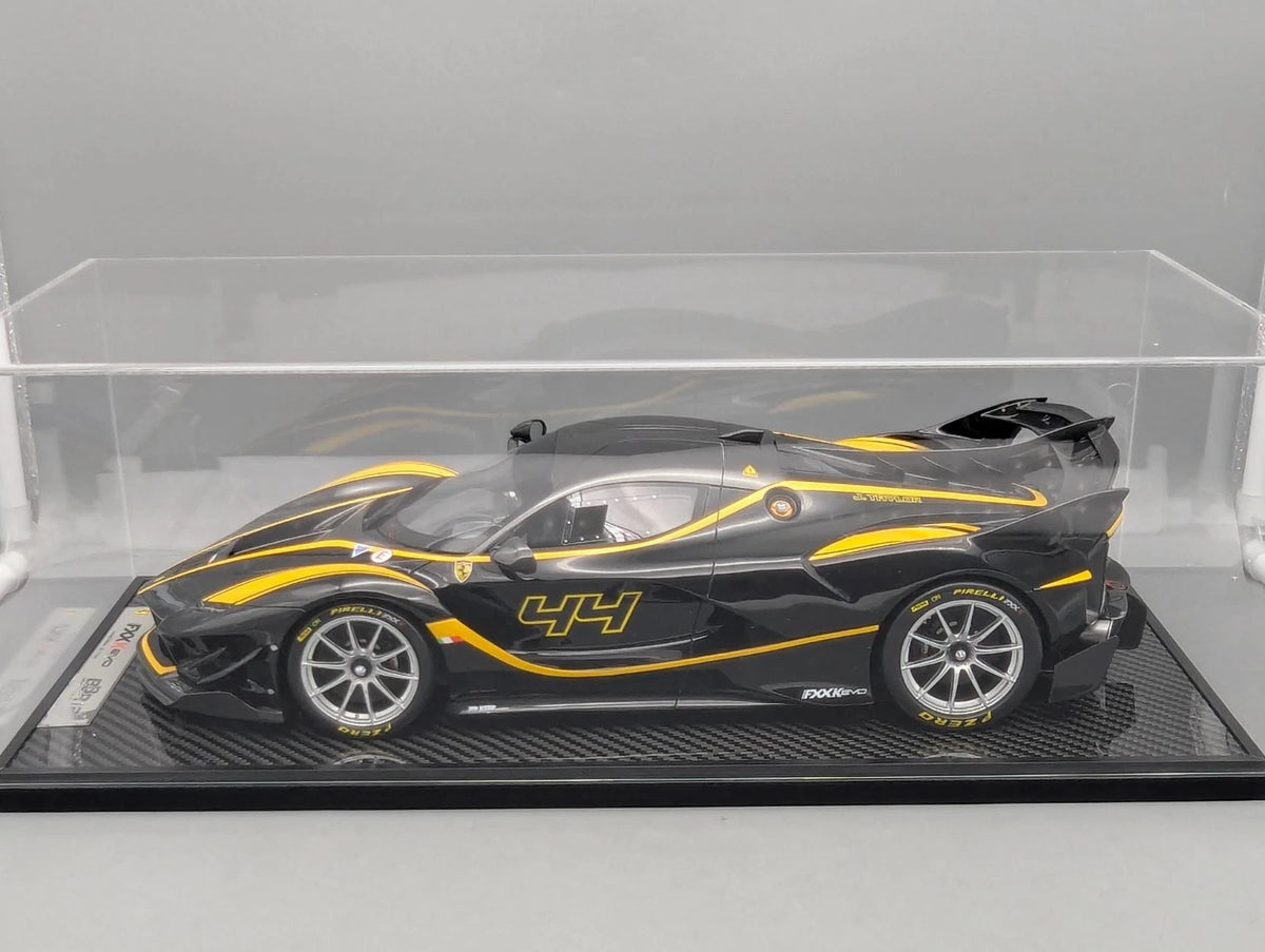 Modellautos 1:12 BBR Ferrari FXX-K EVO Nero Stellato Car #44 Ltd 07/10 OVP