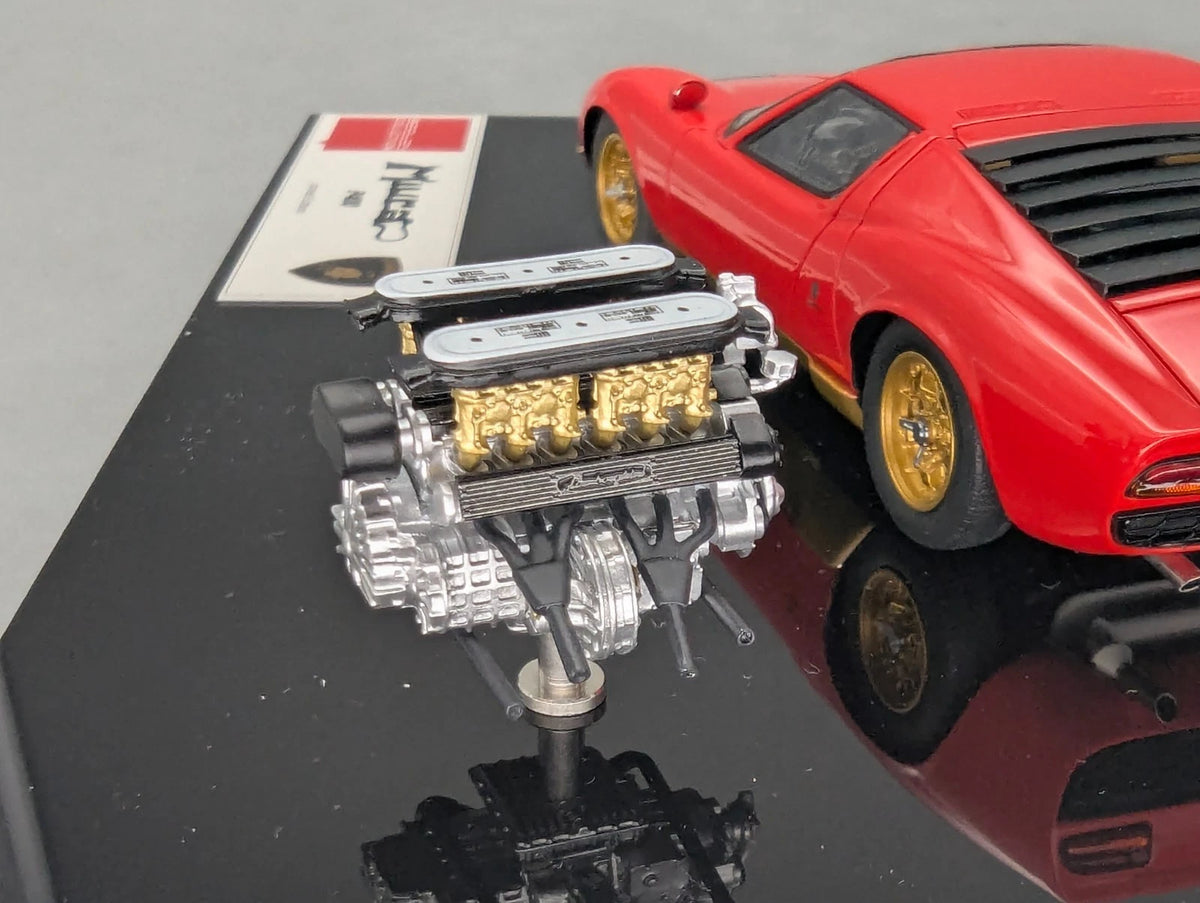 Eidolon Make Up 1:43 Lamborghini Miura P400 1967 Red Engine Set mit OVP