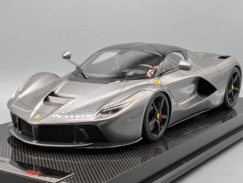 Modellautos 1:12 Amalgam Ferrari La Ferrari Ltd #01/10 Silber Zertifikat mit OVP