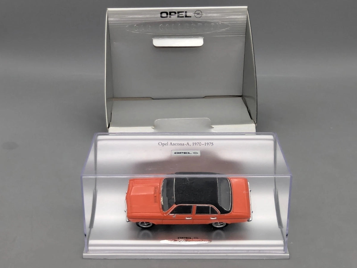 Modellautos 1:43 Ixo PCT Opel Car Collection Opel Ascona-A 1970 Dealer OVP