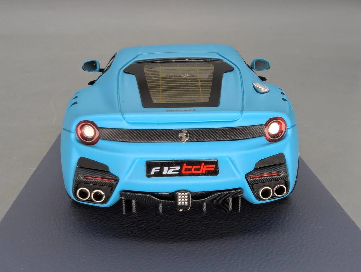 Modellautos 1:43 BBR Concept43 Ferrari F12 TdF Baby Blu Matt Ltd 11/20 mit OVP