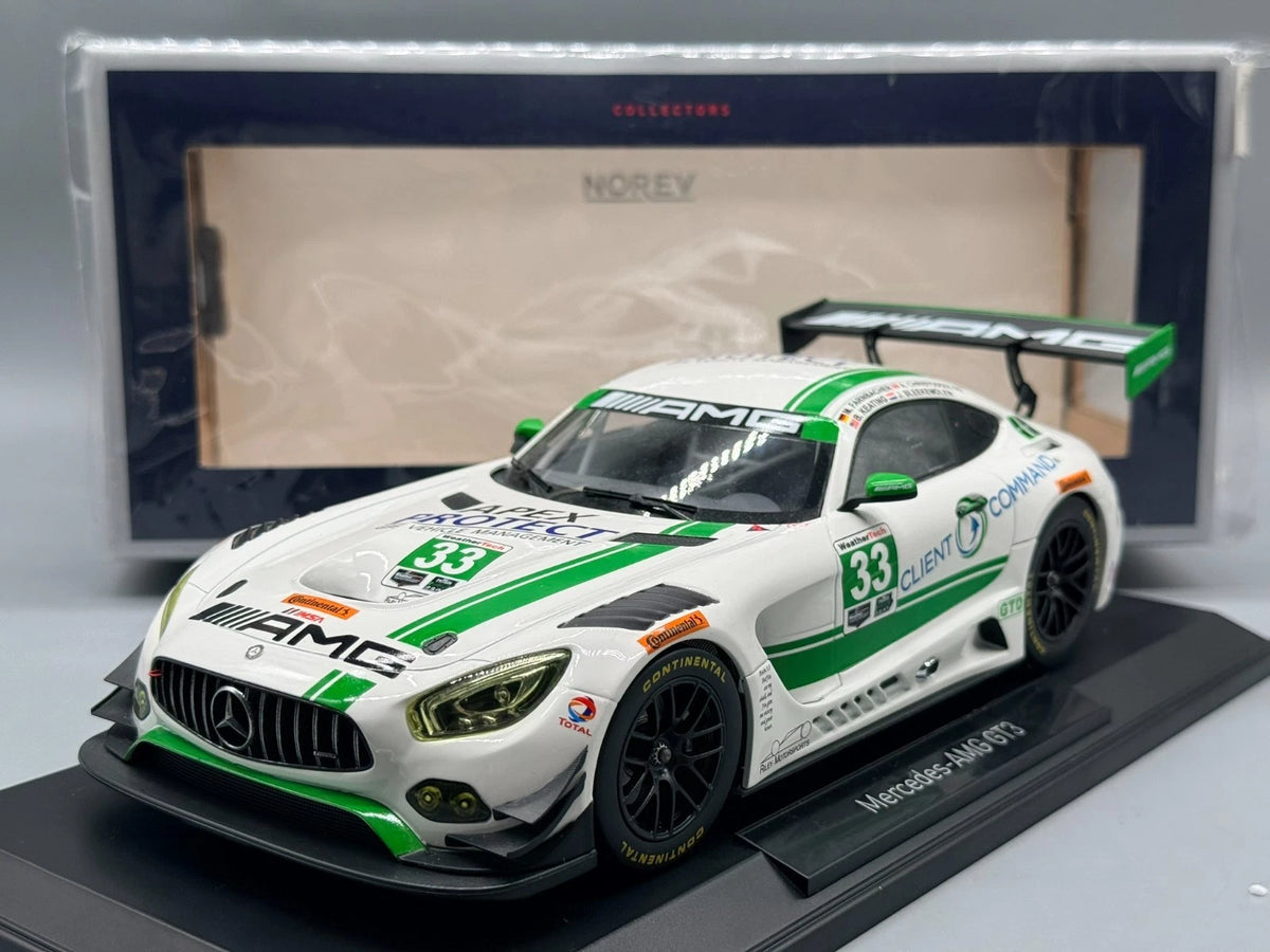 Modellautos 1:18 Norev Mercedes-Benz AMG GT3 Apex Protext #33 mit OVP