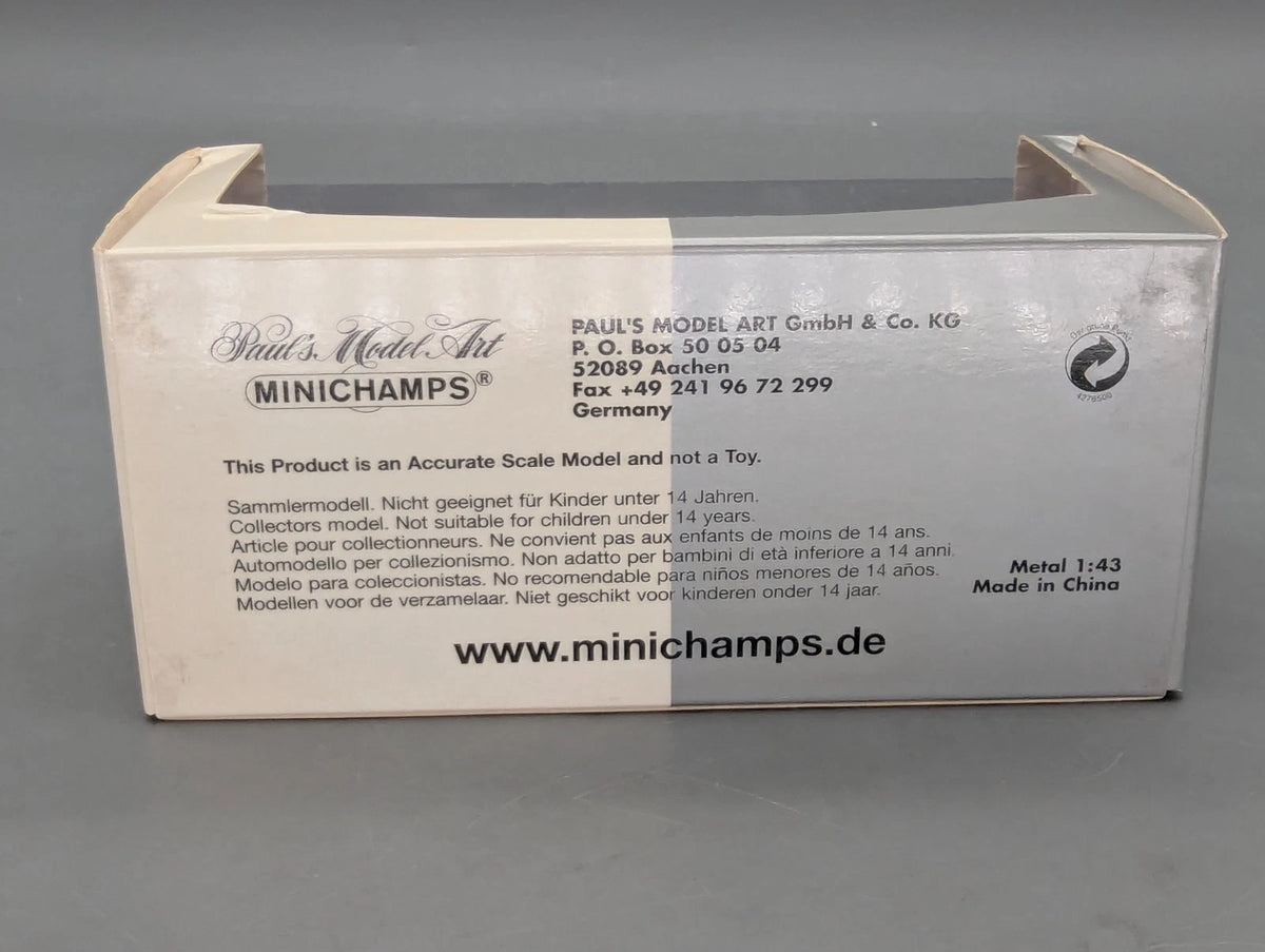 Modellautos 1:43 Minichamps Audi A4 B7 Avus Silber Metallic mit Dealer OVP