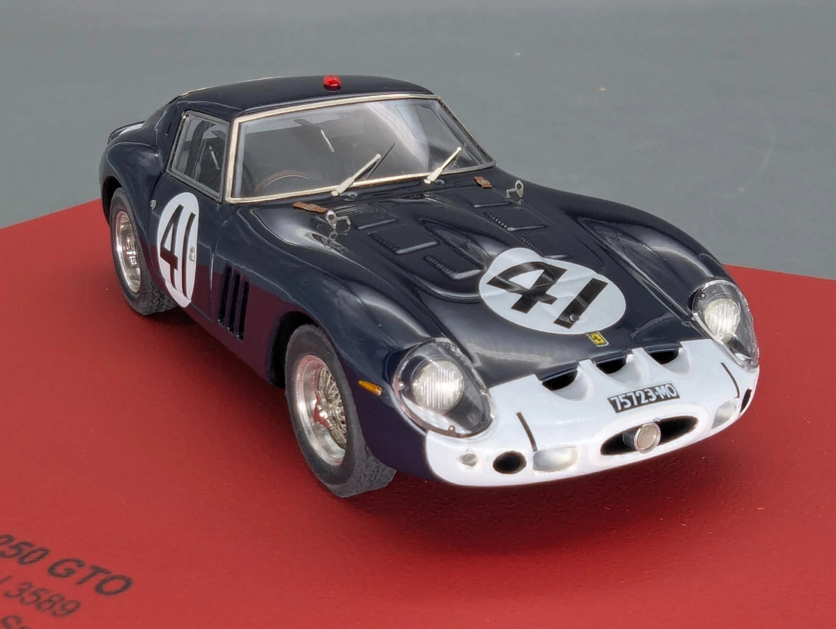 Modellautos 1:43 BBR Ferrari 250 GTO WINNER 3h 1962 Ltd 01/05 #41 Parkes mit OVP