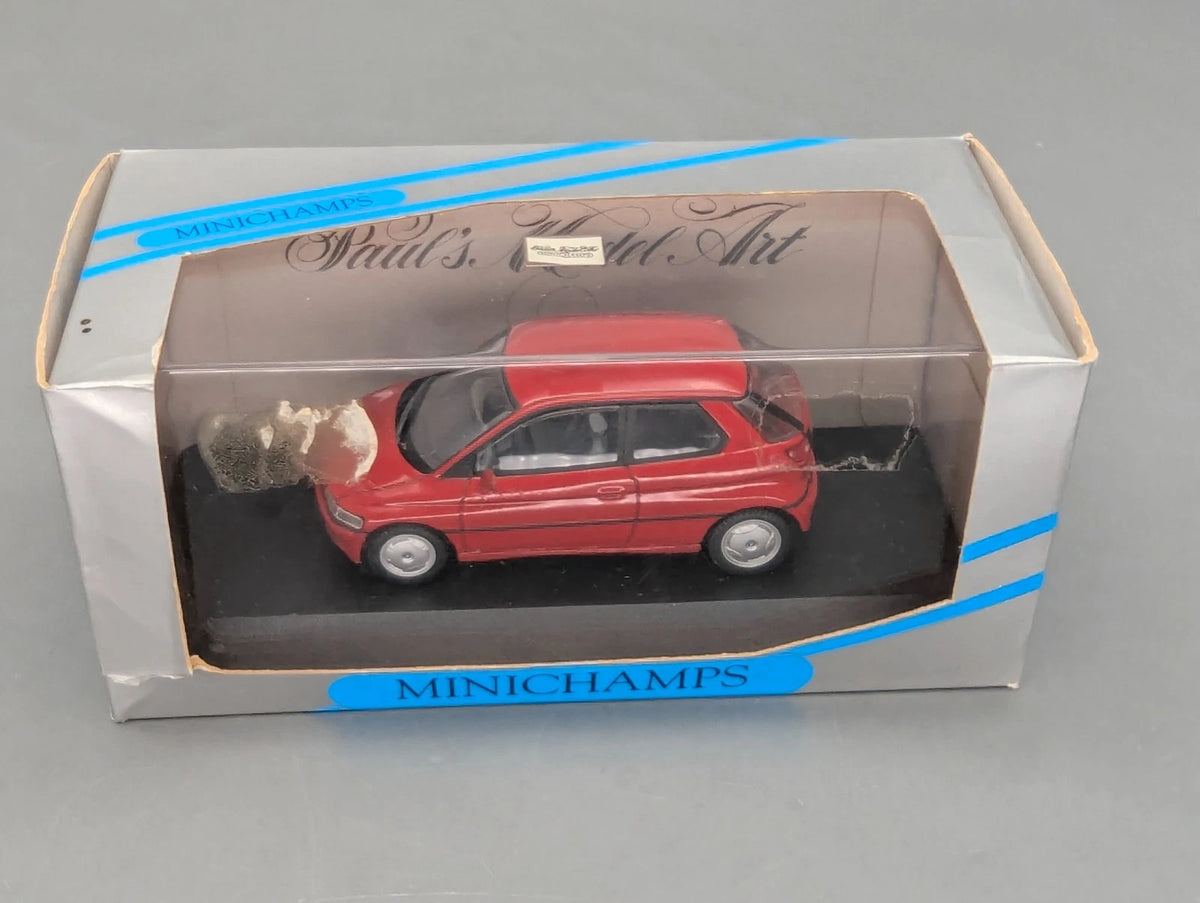 Modellauto 1:43 Minichamps BMW E1 Rot mit OVP