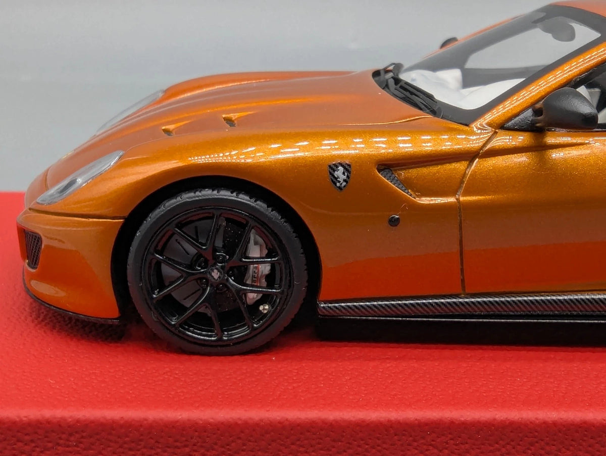 Modellautos 1:43 BBR Concept43 Ferrari 599 GTO Orange Gloss 07/10 in OVP
