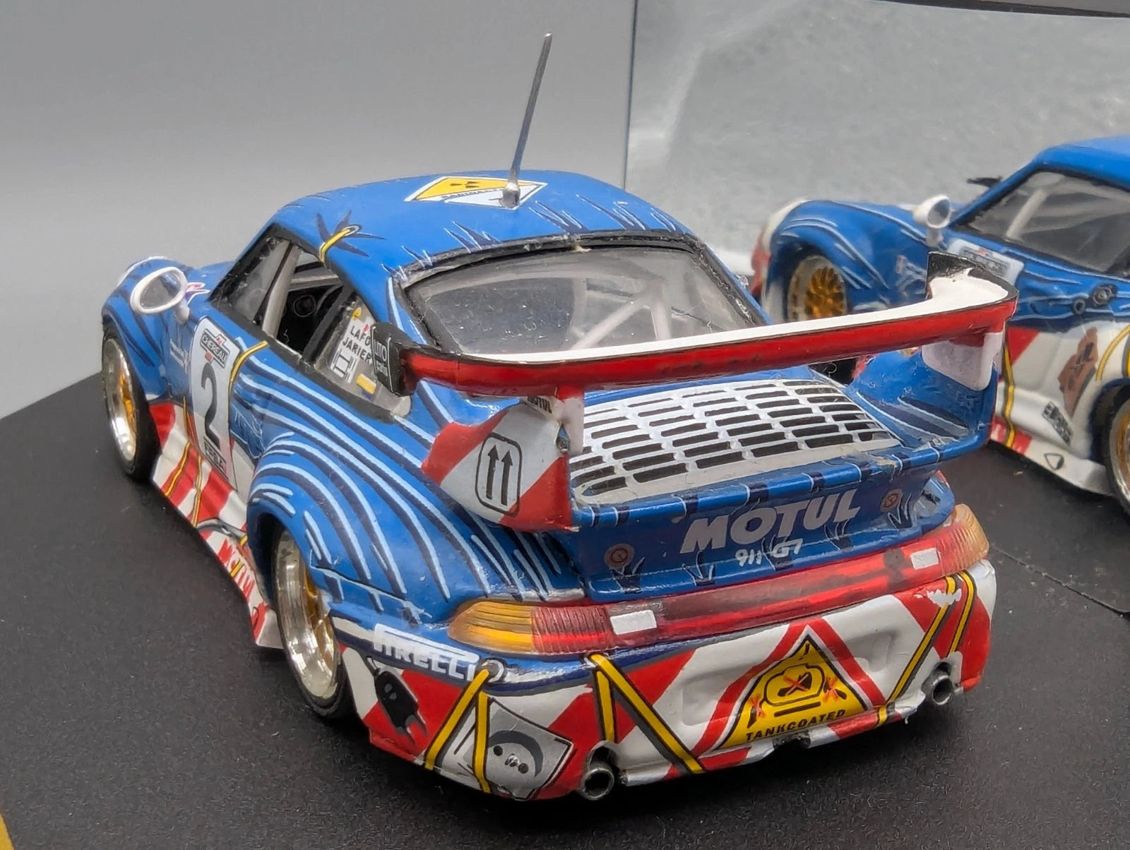 Modellautos 1:43 Sunstar Porsche 911 GT2 WINNER French GT 1998 #2 Jarrier OVP