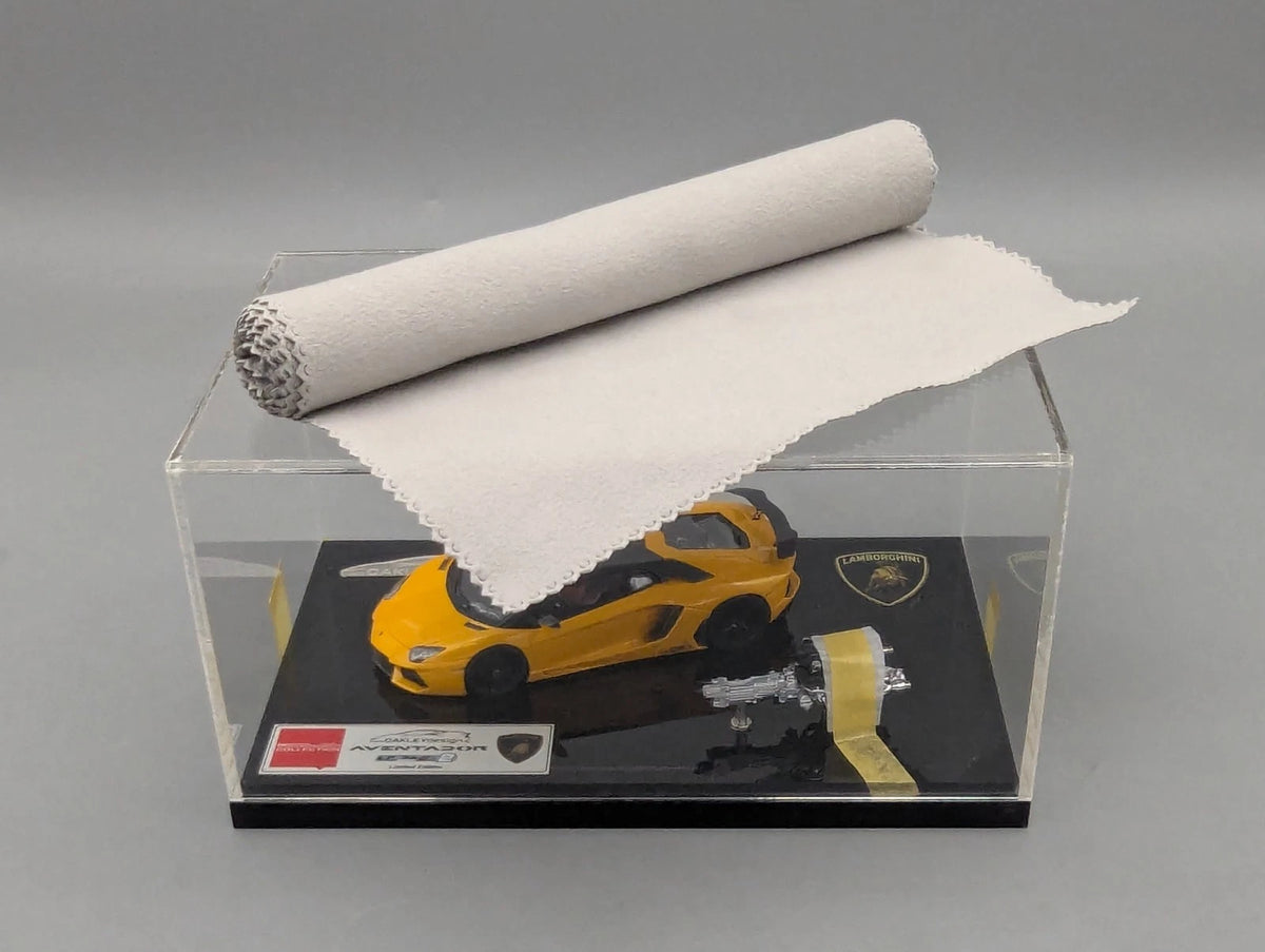 Eidolon Make Up 1:43 Lamborghini Aventador LP760-2 Engine Set Oakley Gelb OVP