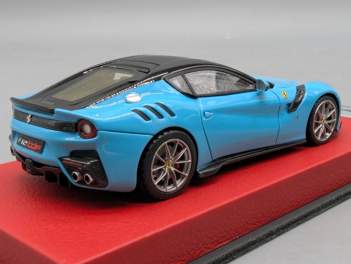 Modellautos 1:43 BBR Concept43 Ferrari F12 TdF Baby Blu Limitiert 10/10 mit OVP