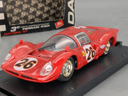 Modellautos 1:43 Brumm Ferrari 412P Coupe Daytona 1967 #26 mit OVP