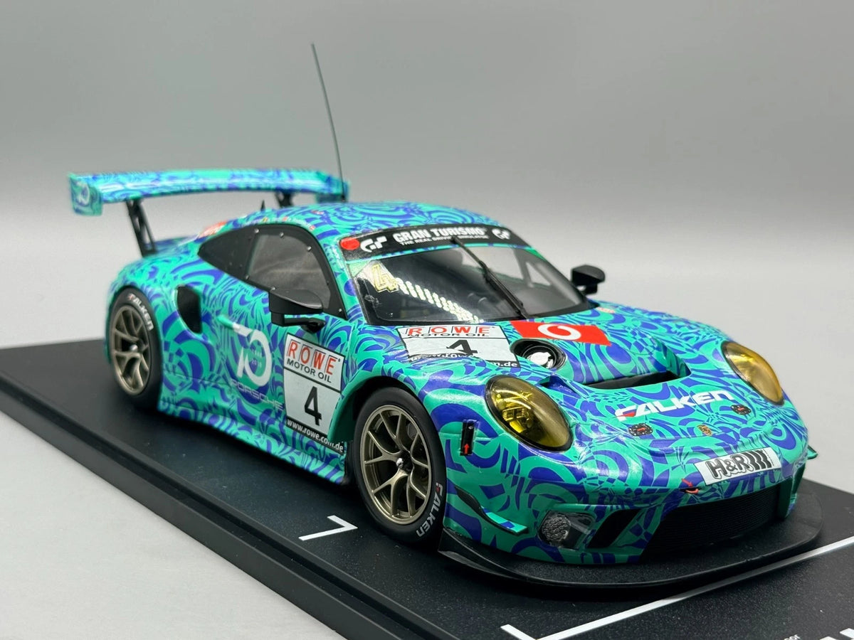Modellautos 1:18 Ixo Porsche 911 GT3 R VLN 7 Nürburgring 2018 #4 mit OVP