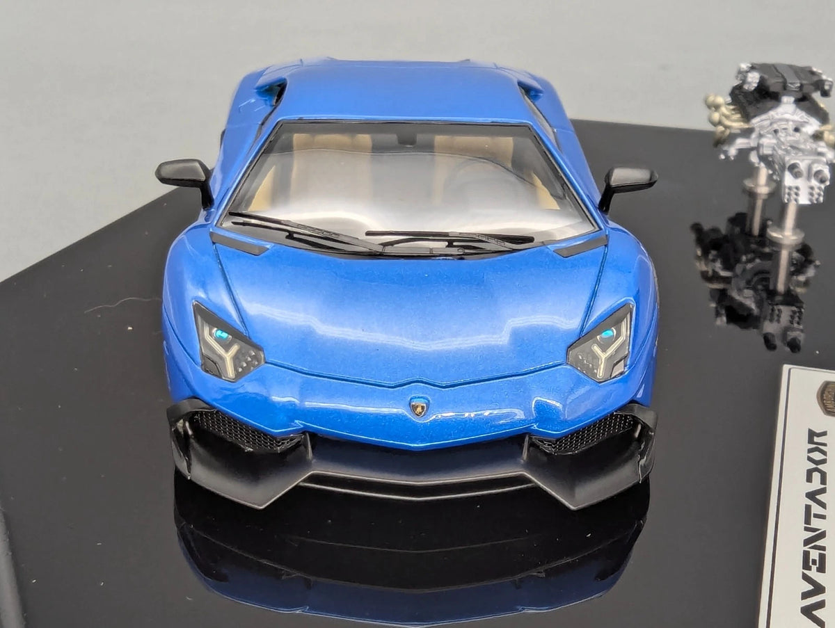Eidolon Make Up 1:43 Lamborghini Aventador LP720-4 50. Annivers. Engine Set OVP