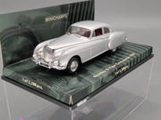 Modellautos 1:43 Minichamps Bentley R-Type Continental 1955 Silber mit OVP