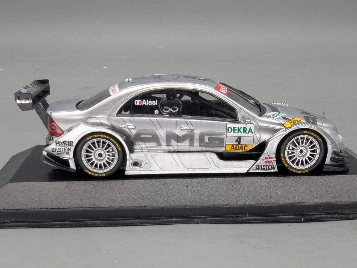 Modellautos 1:43 Minichamps AMG Mercedes Benz C-Klasse DTM 2005 #4 J. Alesi OVP