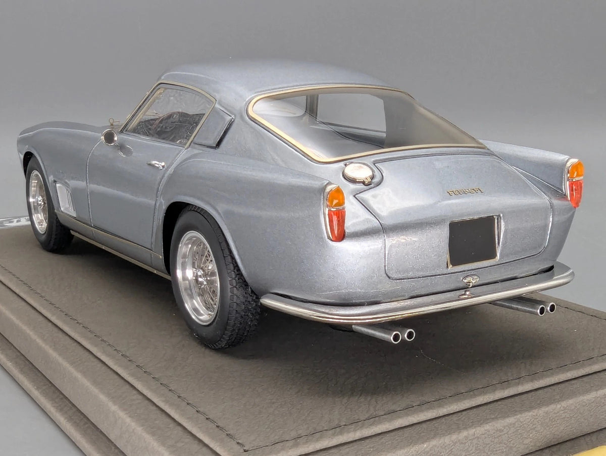 Modellautos 1:18 BBR Ferrari 250 TdF 1958 Met. Silver Ltd 09/18 Lederplatte OVP