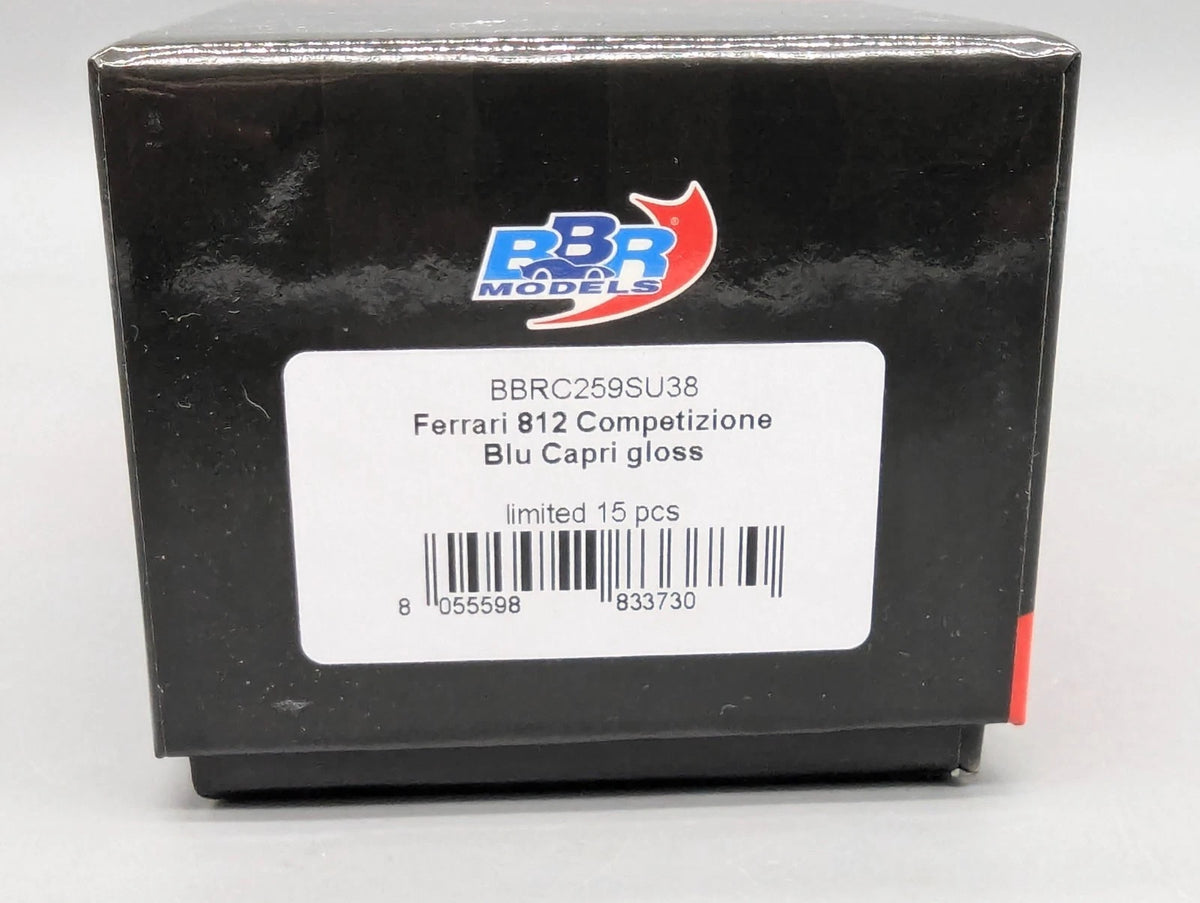 Modellautos 1:43 BBR Concept43 Ferrari 812 Competizione Blu Capri Ltd 01/15 OVP