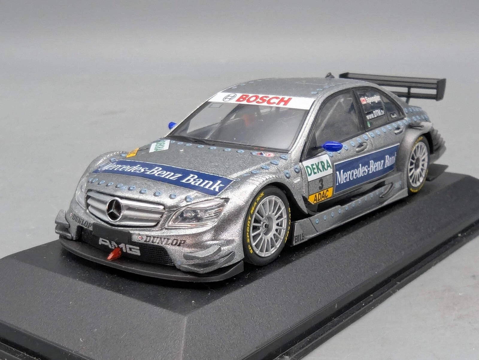 Modellautos 1:43 Minichamps Mercedes Benz C-Klasse DTM 2008 #3 B. Spengler OVP