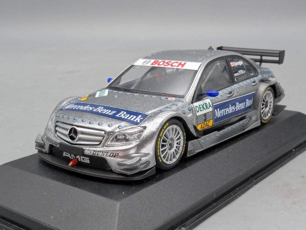 Modellautos 1:43 Minichamps Mercedes Benz C-Klasse DTM 2008 #3 B. Spengler OVP