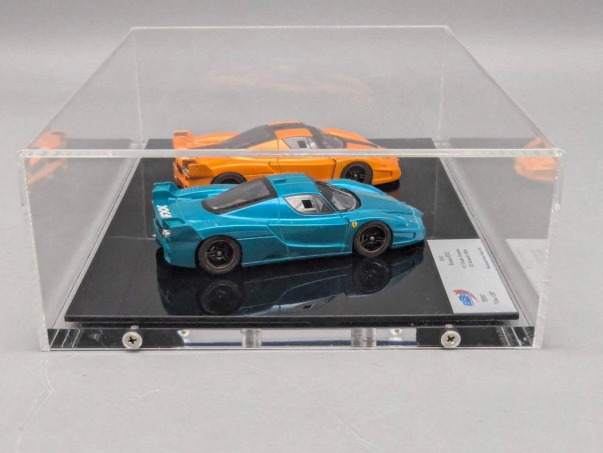 Modellautos 1:43 BBR Project Kit Ferrari FXX 2005 HANDMADE Set Unikat Vitrine