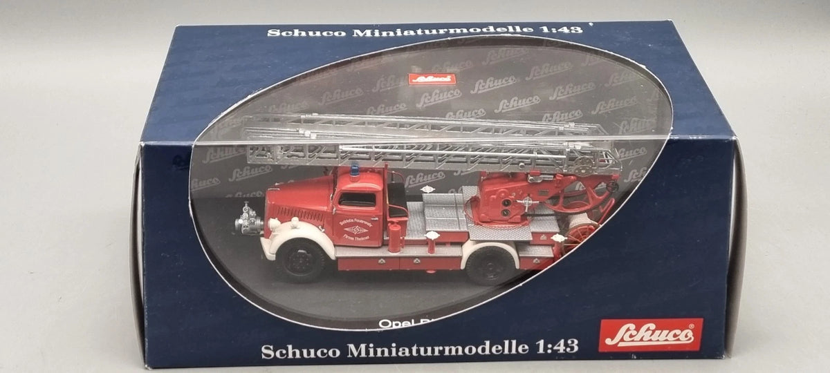LKW Modelle 1:43 Schuco 03071 Opel Blitz S 3t Feuerwehr Drehleiter OVP