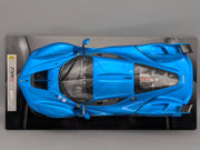 Modellautos 1:12 BBR Ferrari FXX-K 2014 Gloss Blue Emperor UNIKAT Ltd 01/01 OVP