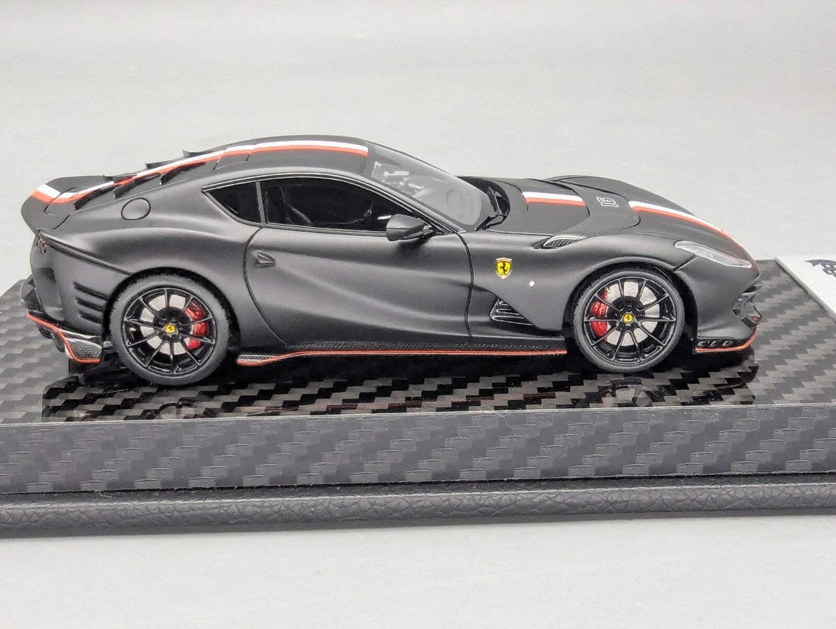 Modellautos 1:43 BBR Concept43 Ferrari 812 Competizione Nero Ltd 04/20 mit OVP