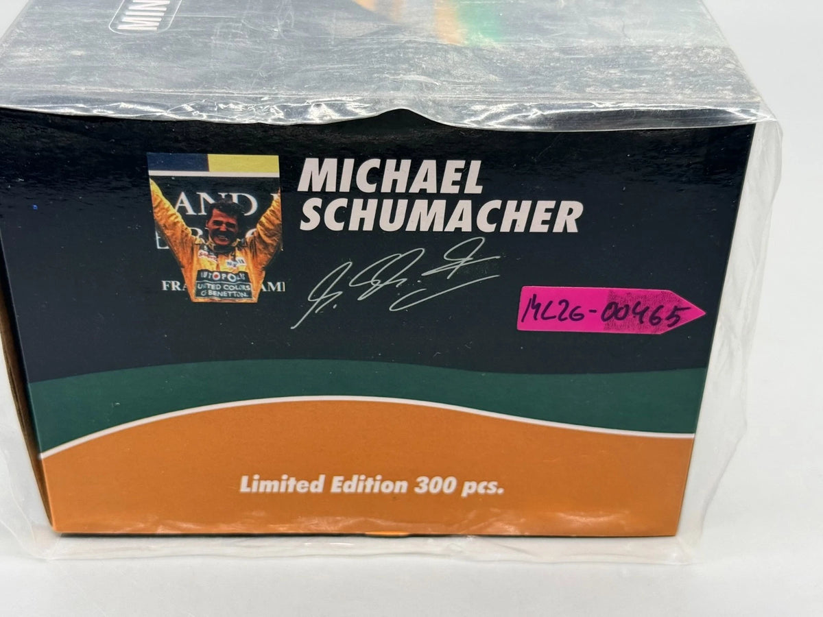 Modellautos 1:18 Minichamps Benetton-Ford B192 4th Place GP Monaco 1992 + OVP