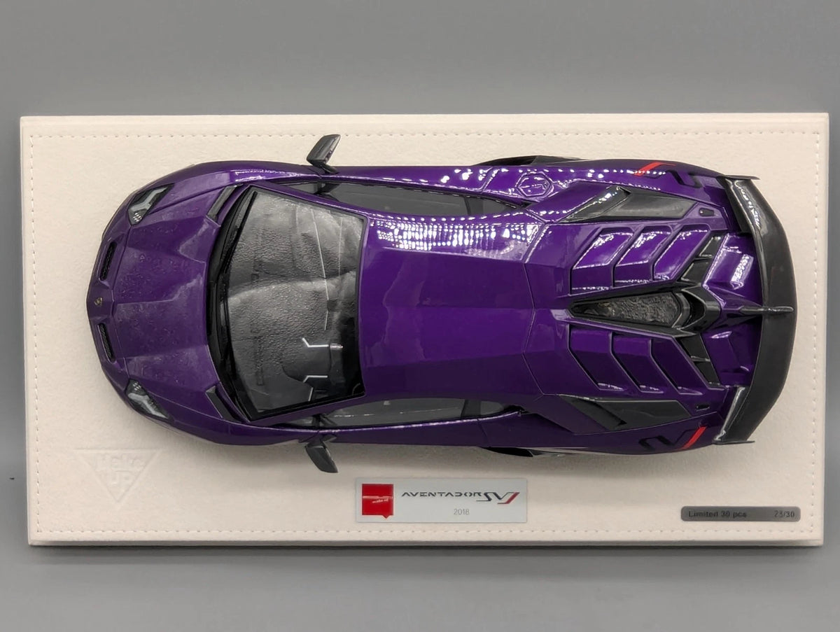 Eidolon Make Up 1:18 Lamborghini Aventador SVJ 2018 Viola Pasifae 23/30 mit OVP