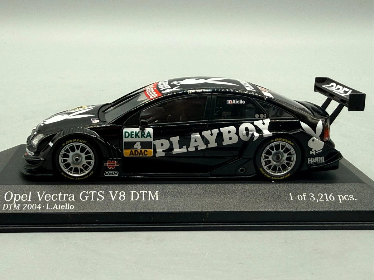 Modellautos 1:43 Minichamps Opel Vectra GTS V8 DTM 2004 OPC Team Phoenix mit OVP