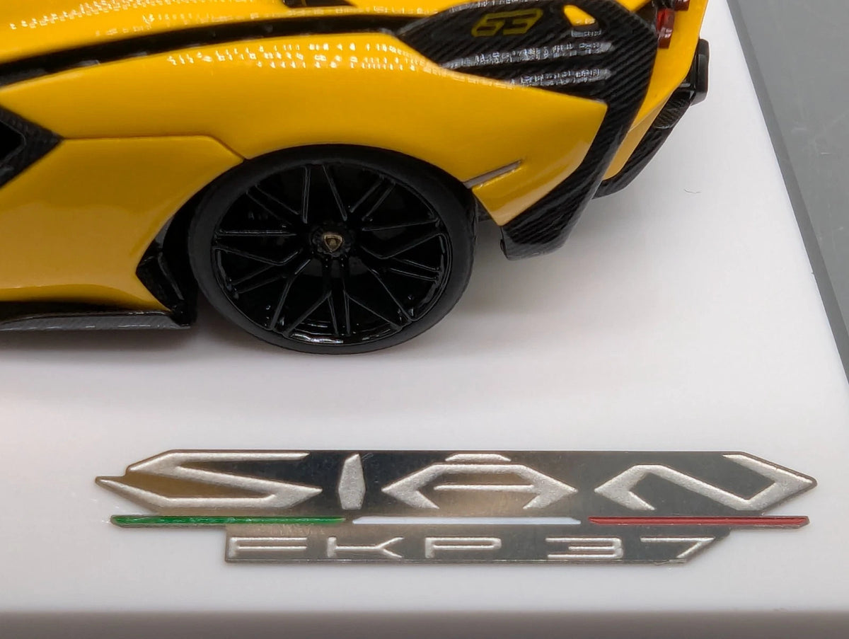 Eidolon Make Up 1:43 Lamborghini Sian FKP 37 2019 Giallo Inti 44/60 OVP