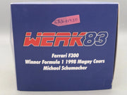 Modellautos 1:18 Werk83 Ferrari F300 F1 1998 WINNER #3 Michael Schumacher OVP