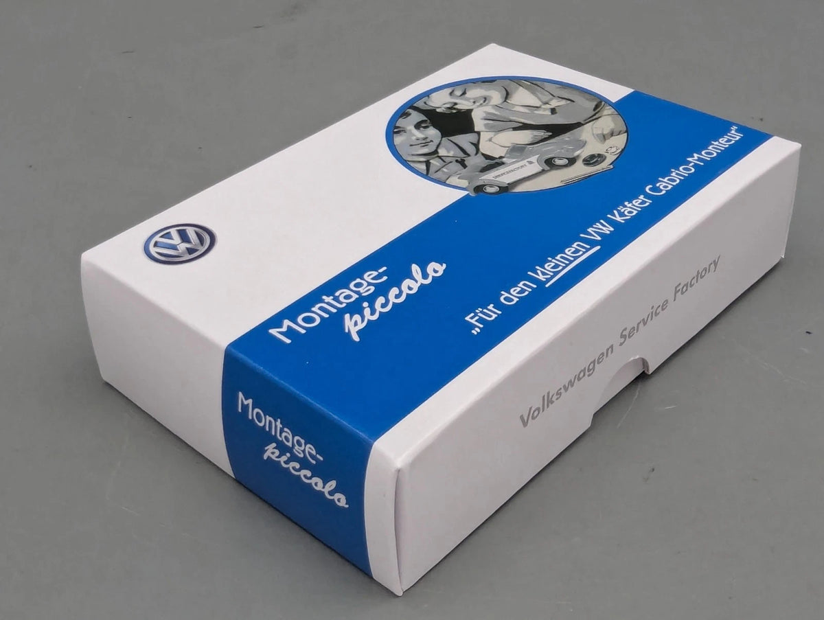 Modellautos 1:90 Schuco Montage Piccolo Volkswagen VW Käfer Cabrio Monteur OVP