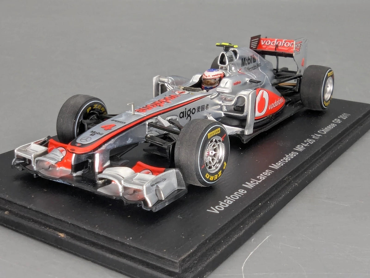 Modellautos 1:43 Spark S3023 McLaren Mercedes MP4-26 China GP 2011 #4 Button OVP